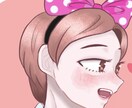 アイコンや似顔絵などをアニメ風のイラストで描きます パステルカラーを基調として特徴を捉えたイラストを提供します イメージ4