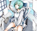 商用利用OK！漫画のようなイラストを作成します 少し懐かしいようなアナログ風イラストを描きます イメージ4