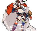 女性キャラクターをお描きいたします 衣装を生かしたイラストを作成します。 イメージ5
