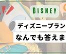 ディズニー最高プラン計画相談乗ります 分からないことなんでも聞いてください！ イメージ1
