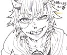 オリジナルペン画イラストを作成します モノクロの世界観を描きます◈ アイコンやヘッダーにも！ イメージ8