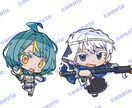 最短納品1週間！SDイラスト描きます ※5月末まで実績作りのため半額セール！表情差分1つ付き！ イメージ3