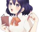 リアル寄りやアニメ風な可愛いSNSアイコン描きます アニメ風でもリアル寄りでも可愛く仕上げます イメージ4