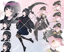 透明感のある繊細なイラストを描きます 【最短3日！】全身立ち絵、バストアップ、一枚絵を描きます！ イメージ3