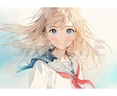 透き通るような、淡く儚い青春色のイラストを描きます 【君の名は。】や【あの花】風の、爽やかなファンタジー画の制作 イメージ4