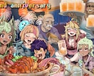 最低価格！！イラスト描きます アニメ調のポップなイラスト！アイコンや動画サムネにどうぞ！！ イメージ7