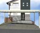 外構図面作成いたします １か月10物件の図面作成致します。 イメージ1