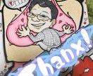 SNS似顔絵アイコン作成します 番組での使用された実績ありの実力を低コストでお届けします イメージ2