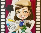 そっくり！笑顔になれる似顔絵☺︎お描き致します 絶対似せます！下書き確認ありのポップな似顔絵♡郵送可 イメージ4