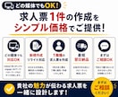 媒体問わず◆応募される求人票をゼロから設計します 媒体選び・採用ターゲットから整理｜新規作成・リライト対応 イメージ5