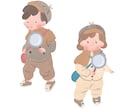 育児・保育のイラスト描きます 保育園・幼稚園などに使える挿し絵・シチュエーションイラスト イメージ3