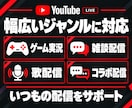 YouTubeライブの日本人同接200人増やします 単発配信プラン｜ゲーム実況・雑談・歌配信・縦型ライブ対応 イメージ6