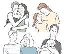 商用◎シンプルおしゃれな好印象アイコン描きます 優しいタッチの似顔絵であなたらしさを演出/名刺/SNS等 イメージ9