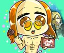 もちホッペでポップな色！個性的なアイコン作成します SNSを可愛い個性的なアイコンで楽しみませんか？ イメージ5