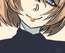 メンヘラや姫カット地雷系アイコンや似顔絵等描きます SNSのアイコン等で見栄えのある絵をお描きします。 イメージ9