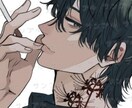 アイコンや動画、プレゼントにピッタリな絵描きます 落ち着いた色味のイラストです！ イメージ1