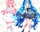 SNSで使える立ち絵イラスト描きます グッズやIRIAMなどに！先着一名様商用利用可能！ イメージ2