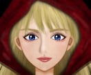 ＳＮＳ用のオリジナルアイコンを描きます どちらかというと綺麗めなイラストを描きます。美人、かわいい。 イメージ1