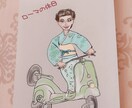 あなたの好きな画風でどんなタッチでなんでも描きます メニュー表のない定食屋さんで、お客さんの食べたいものを作る イメージ2
