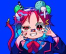 用途に沿ったイラスト描きます アイコンや立ち絵、ミニキャラ、キャラクターデザインetc. イメージ4