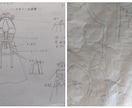 御希望デザインの型紙（パターン）作製致します ご希望のレディース.メンズ.ベビー.チャイルド、バック型紙 イメージ3