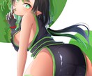 女性メインの腰〜膝上のキュートな絵を描きます ♡セクシーで可愛い雰囲気が好きな活動者様へ♡ イメージ4
