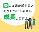 LINE公式アカウント友だち100人追加します オプションで1000人まで可！3アカウントまで振り分け可！ イメージ2