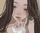 イラスト制作いたします SNSアイコンや配信でのご使用、プレゼント用にも！ イメージ3