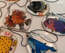 世界に一つだけのキーホルダーを作ります お魚さんとお名前お入れします！とっても可愛いイラスト♪ イメージ5