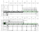 建築工事における仮設計画図及び足場施工図を描きます 『足場の設置届け』に関する書類も同時に作成可能です！ イメージ1