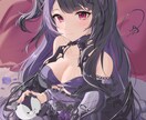 きれいかわいい女の子のイラスト描きます 目を引く凝ったイラストをご希望にそって制作します！！ イメージ3