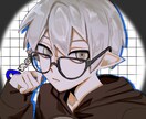 中性的で儚げな雰囲気のイラスト描きます SNSアイコン・一枚絵制作します｜中性的で透明感のある絵柄 イメージ6