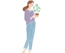 ナチュラルで落ち着いたイラストを描きます 様々な場面で使いやすい、ナチュラルテイストなイラスト♪ イメージ6