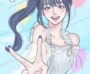 大人可愛い・透明感・綺麗め｜女性イラストを描きます アイコンをオシャレに彩る｜オリジナルイラストを届けます イメージ10