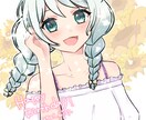 サムネやヘッダーなど1枚イラスト描きます VtuberやYouTubeの方にオススメ!夢絵もOK! イメージ3