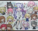 あなたのイラスト描きます アイコン・ヘッダー・配信画等オーダー可能(*´∀｀*) イメージ6