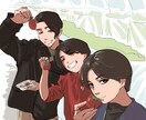アイコンやサムネなどの一枚絵を描かせていただきます SNSや動画投稿にイラストが必要な方はぜひ！ イメージ5