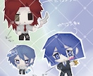 配信向け✧ローポリ風ミニキャライラスト制作します キャラクターのローポリ風イラストが欲しい方へ！ イメージ4