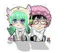 アイコンやヘッダー用のイラストを制作ます 安い価格で理想に近く、2枚制作します イメージ2