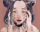 要望にそったアイコンを作成いたします 高校生の新鮮なデザイン、どタイプな絵柄。 イメージ1