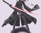 イラスト制作承ります かっこいい女性キャラを描きます イメージ9