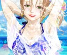 イラスト、アイコン描きます 季節に合った一枚絵、歌詞動画内イラスト、snsアイコンなど イメージ1