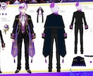 Vtuberデビュー！Live2Dモデル制作します IRIAM用も！キャラデザ、パーツ分け、モデリングの全工程 イメージ5