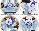 パッと目を引くキャラクターアイコンイラスト描きます 【バストアップ対応】パッと目を引くアイコンイラスト描きます イメージ4