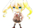 SNSなどのアイコンイラストを描きます 創作っ子や推しをデフォルメに！ イメージ2