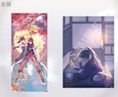 ご希望のイメージに沿った一枚絵描きます サムネイル、ラノベ表紙、夢絵など描かせていただきます！ イメージ3