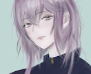 アニメ風のアイコン描きます 美形・中性的な創作キャラが得意です イメージ1
