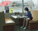 MV用イラスト、小説の表紙・挿絵などを描きます 厚塗りの一枚絵、雰囲気や物語性のあるイラストを描きます イメージ6