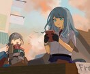 1枚絵やラインスタンプ等を描かせていただきます 温かみのあるカジュアルなイラストを描きます！ イメージ4