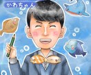 優しくてふんわりした癒しの似顔絵を描きます 似顔絵を見て癒されるような水彩風タッチの似顔絵 イメージ6